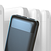 Dudao K18-1W 10000mAh USB-A / USB-C / Micro USB külső akkumulátor - fekete