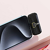 Dudao K20SL 5000mAh mini külső akkumulátor Lightning / USB-C csatlakozókkal - fekete
