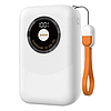 Dudao K21 Mini 10000mAh 22.5W USB-A / USB-C külső akkumulátor - bézs