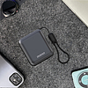 Dudao K22+ 10000mAh 22.5W USB-C külső akkumulátor medállal/kábellel - szürke