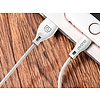 Dudao kábel mikro USB kábel 2.4A 1m fehér (L4M 1m fehér)