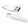 Dudao kábel USB / Lightning 5A kábel 1m fehér (L2L 1m fehér)