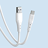 Dudao kábel USB - USB Type C 6A kábel 1 m fehér (TGL3T)