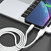 Dudao kábel USB - USB Type C 6A kábel 1 m fehér (TGL3T)