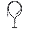 Dudao L20MAX 4in1 Kábel / Zsinór USB-A / USB-C / Lightning PD QC 65W 1.5m - Fekete