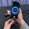 Dudao L20MAX 4in1 Kábel / Zsinór USB-A / USB-C / Lightning PD QC 65W 1.5m - Fekete