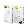Dudao L2SM USB-A / micro USB 6A kábel 1,2 m - fehér