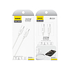 Dudao L4C USB-C / USB-C 30W 2m kábel - fehér