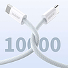 Dudao L6C USB-C - USB-C PD kábel 30W 1m - világoskék