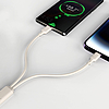Dudao L7SCL USB-C - Lightning kábel 30W 1m - bézs