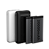 Dudao powerbank 20000 mAh Power Delivery 20 W Quick Charge 3.0 2x USB / USB Type C fehér (K12PQ + fehér)