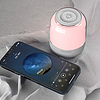 Dudao vezeték nélküli Bluetooth 5.0 RGB hangszóró 5W 1200mAh fehér (Y11S-white)