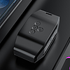 Dudao vízálló IP7 vezeték nélküli Bluetooth 5.0 RGB 5W 1200mAh hangszóró fekete (Y10XS-fekete)