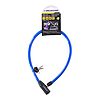 Dunlop - Kábel, lopásgátló kerékpárzár kék (8711252029252BLUE)