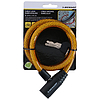 Dunlop - Spirálkulcsos kerékpárzár 65 cm narancs (871125208264_ORANGE)