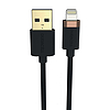 Duracell USB-C kábel Lightning 1m-hez, fekete (USB7012A)