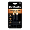 Duracell USB-C kábel USB-C 3,2 1 m-hez, fekete (USB7030A)