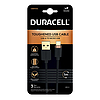 Duracell USB kábel Micro-USB 1m-hez, fekete (USB7013A)