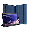 Dux Ducis Domo Samsung Galaxy Tab S9 FE tok állvánnyal - kék