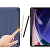 Dux Ducis Domo Samsung Galaxy Tab S9 FE tok állvánnyal - kék