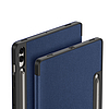 Dux Ducis Domo tok Samsung Galaxy Tab S10 Plus/S9 Plus/S9 FE Plus készülékhez, kék
