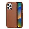 Dux Ducis Naples tok iPhone 14 Pro Max mágneses bőrtokhoz MagSafe barna