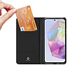 Dux Ducis Skin Pro tok Samsung Galaxy A36 5G / A56 5G készülékhez kihajtható és kártyatartóval - fekete