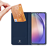 Dux Ducis Skin Pro tok Samsung Galaxy A55 5G-hez kihajtható és kártyatartós készülékhez - kék