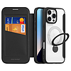 Dux Ducis Skin X Pro iPhone 16 Pro Max tok MagSafe-fel, kihajtható és állvánnyal - fekete