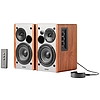 Edifier R1280T 2.0 hangszórók WiiM Minivel barna (R1280T and WiiM Mini)