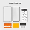 EDZETT Spigen ALM GLASS FC IPHONE 11 FEKETE