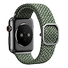 Egyedi szíj Aspen Apple Watch 44/42 / 45mm Series 4/5/6/7/8 / SE / SE2 Fonott zöld / cipruszöld