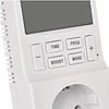 EMOS 2 az 1-ben konnektoros, digitális termosztát időzítő funkcióval, schuko