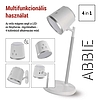 EMOS Abbie LED asztali lámpa, újratölthető, 300 lm, fehér (Z7636W)