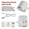 EMOS Abbie LED asztali lámpa, újratölthető, 300 lm, fehér (Z7636W)