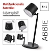 EMOS Abbie LED asztali lámpa, újratölthető, 300 lm, fekete (Z7636B)