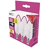 EMOS Classic LED izzó gyertya E14 6W 470lm meleg fehér 3db (ZQ3220.3)