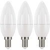 EMOS Classic LED izzó gyertya E14 6W 470lm meleg fehér 3db (ZQ3220.3)