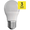 EMOS Classic LED izzó kisgömb E27 8W 806lm hideg fehér (ZQ1132)