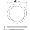 EMOS Dori LED mennyezeti lámpa 24W 2050lm IP54 term. fehér (ZM4312)