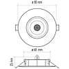 EMOS Exclusive LED spotlámpa 5W 450lm IP20 term. fehér (ZD3222)