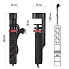Emos Hosszabbító kábel 1,5 m/3 aljzat/kapcsoló/asztalra szerelhető/USB/fekete/PVC/1,5 mm2 (P1321PD)