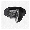 Emos LED beépíthető spotlámpa kör GERI 6,5W, 700lm, 105 × 40 mm, fekete (ZV1161)