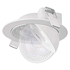 Emos LED beépíthető spotlámpa kör GERI 6,5W, 780lm, 105 × 40 mm, fekete (ZV1160)