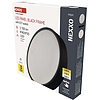 EMOS LED felületi lámpatest NEXXO, kerek, fekete, 28,5W, CCT