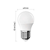 Emos LED izzó Basic Mini Globe / E27 / 5,5 W (40 W) / 470 lm / Természetes fehér (ZL6F23)