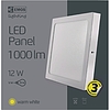 EMOS LED panel falon kívüli 12W 1000lm IP20 meleg fehér (ZM6131)
