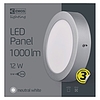 EMOS LED panel falon kívüli 12W 1000lm IP20 természetes fehér (ZM5232)