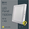 EMOS LED panel falon kívüli 18W 1500lm IP20 meleg fehér (ZM6141)