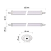 EMOS LED porálló lámpa DUSTY 18W IP65 1700lm természetes fehér (ZT3021)